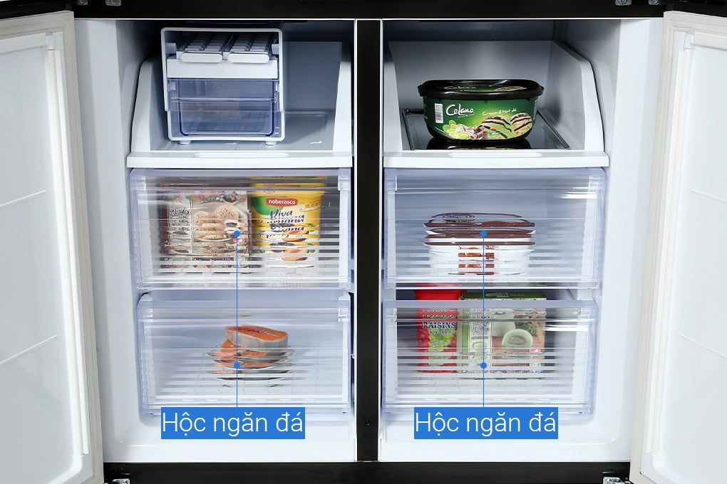 Tủ lạnh Sharp Inverter 572 lít Multi Door SJ-FX640V-SL