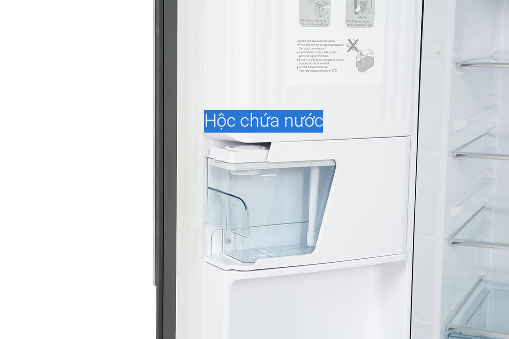 Tủ lạnh Hitachi Inverter 540 lít Multi Door R-FW690PGV7 GBK