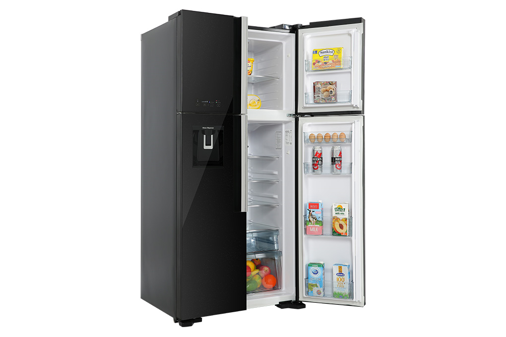 Tủ lạnh Hitachi Inverter 540 lít Multi Door R-FW690PGV7 GBK