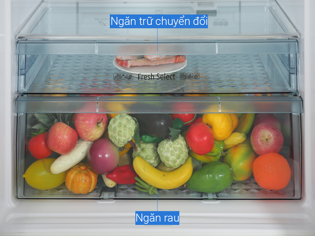 Tủ lạnh Hitachi Inverter 540 lít Multi Door R-FW690PGV7 GBK